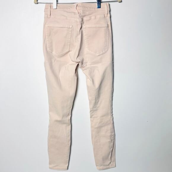 Gap 1969 Women's Jeans Soft Pink Blush Skinny Stretch  26 Regular - Picture 4 of 11